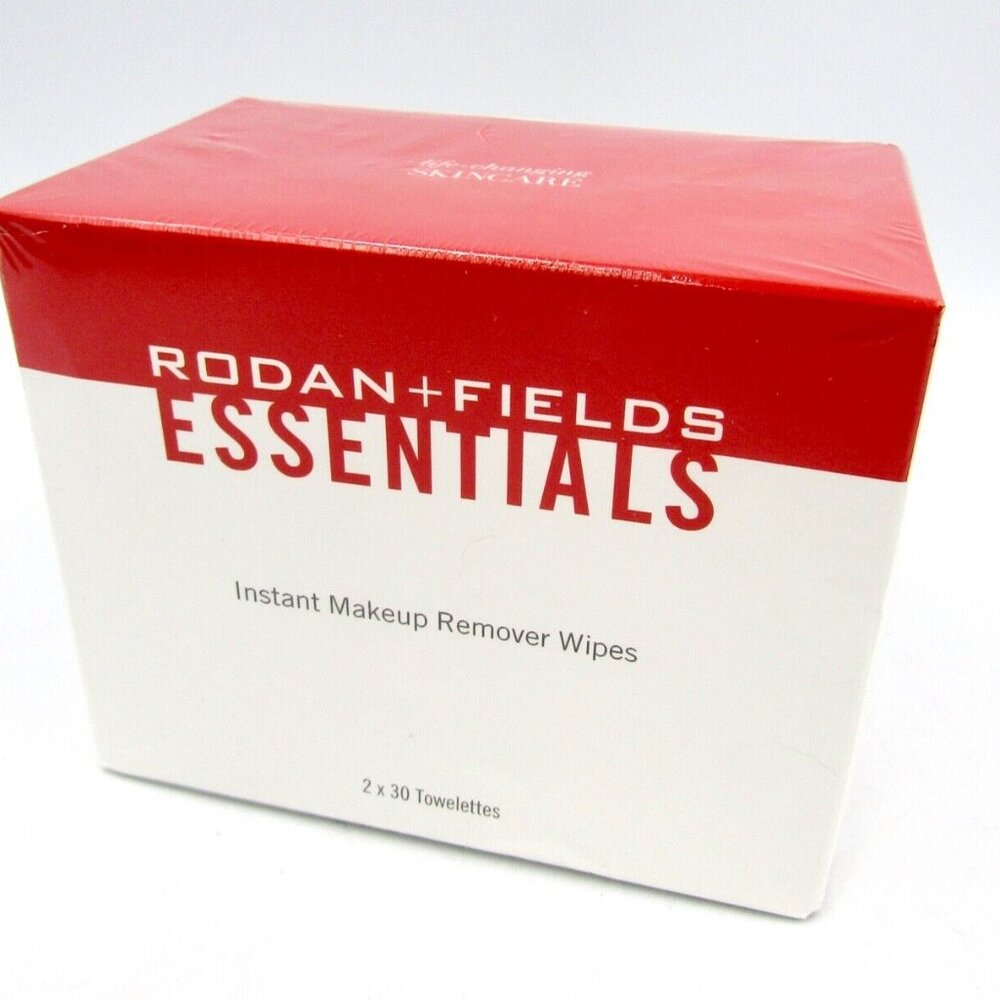 Rodan and Fields ESSENTIALS Instant Makeup Remover Wipes - Brand New Sea…